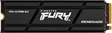 SSD M.2 NVMe 2TB G4 Kingston Fury C/Disipador
