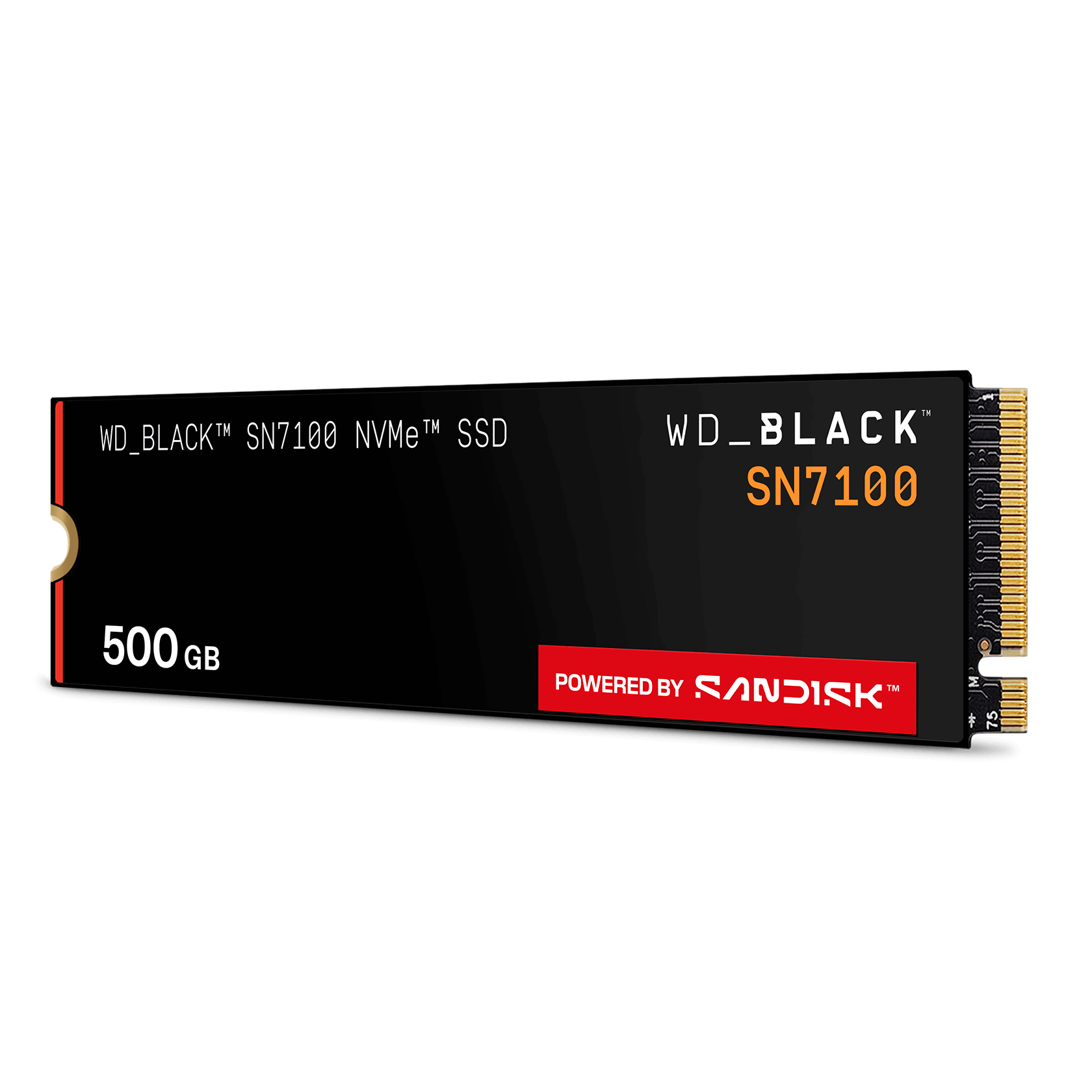 SSD M.2 NVMe 500GB G4 WD Black SN 7100
