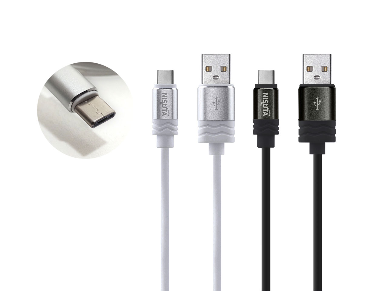 Cable USB 2.0 a USB C 1 M