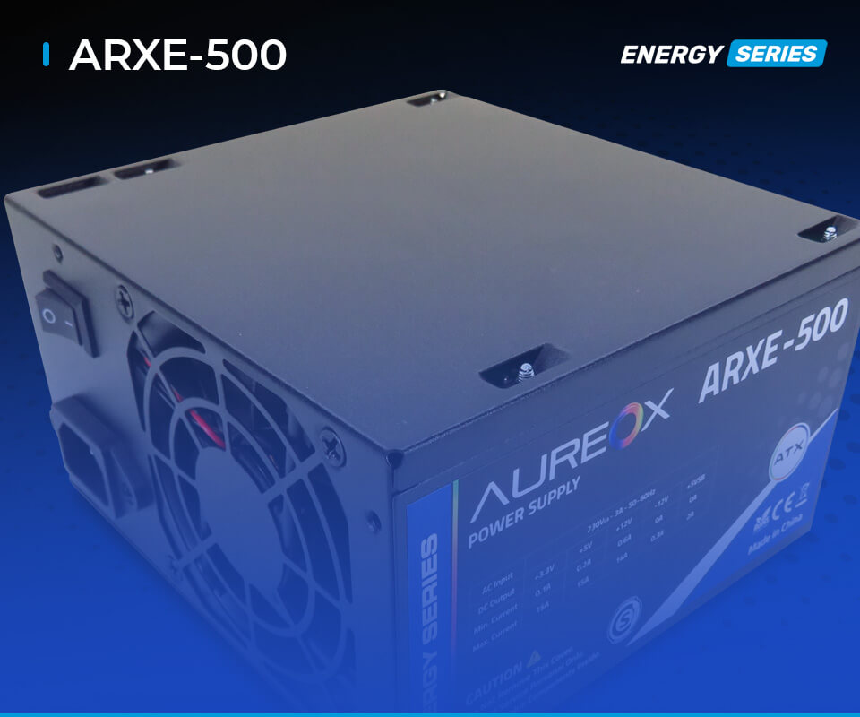 Fuente 500W Aureox ARXE-500 Box