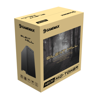 GAB GameMax Silent Hill H606 1*FAN M-ATX