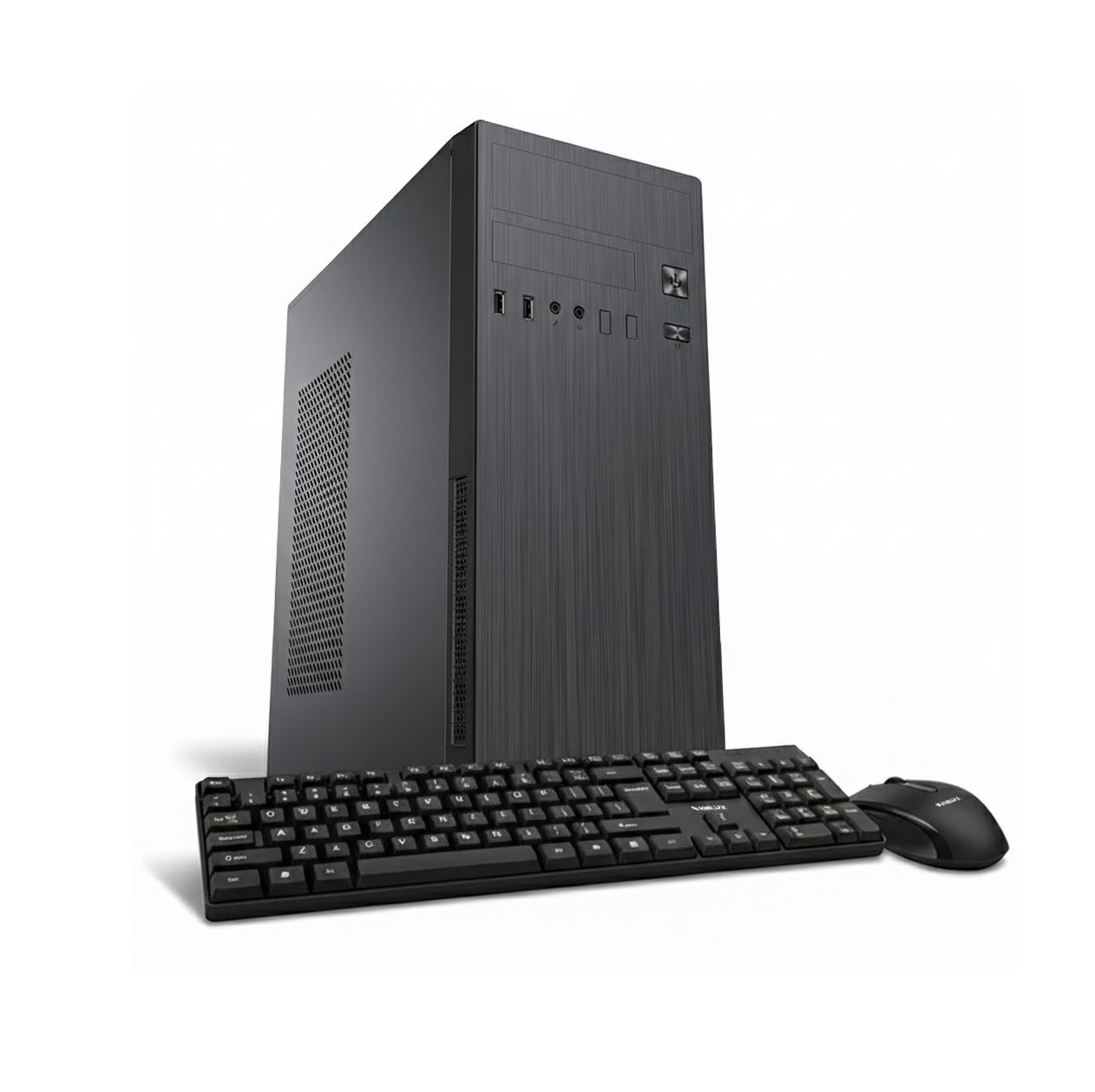 Gabinete Kit LC 728-12 TEC+MOU+ Fuente 500W
