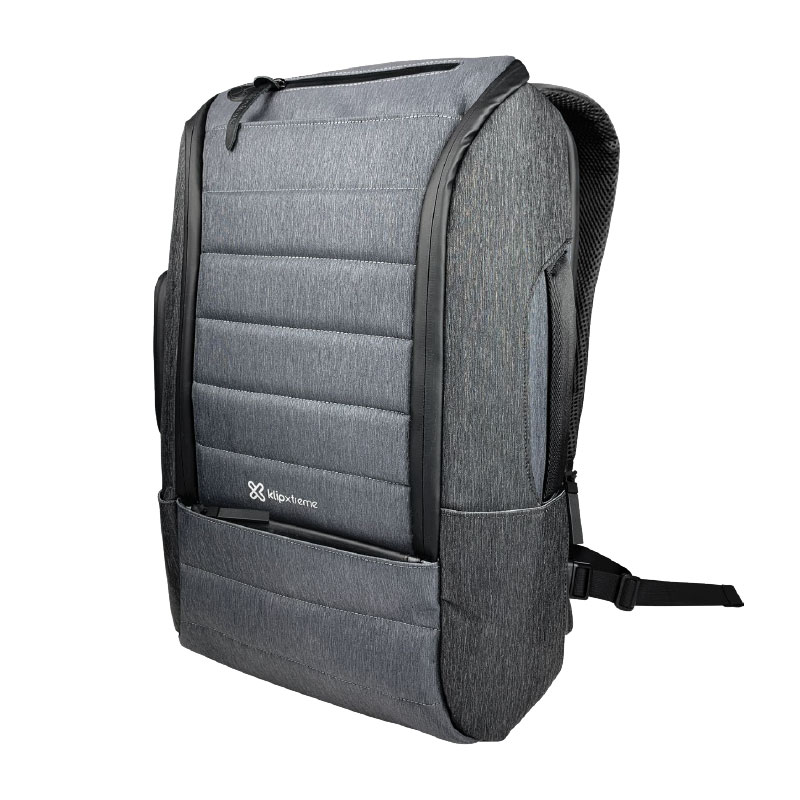 Kruiser P/Laptop 15.6` Gris USB Bolsillo para Tablet H12" Soporta 15KILOS