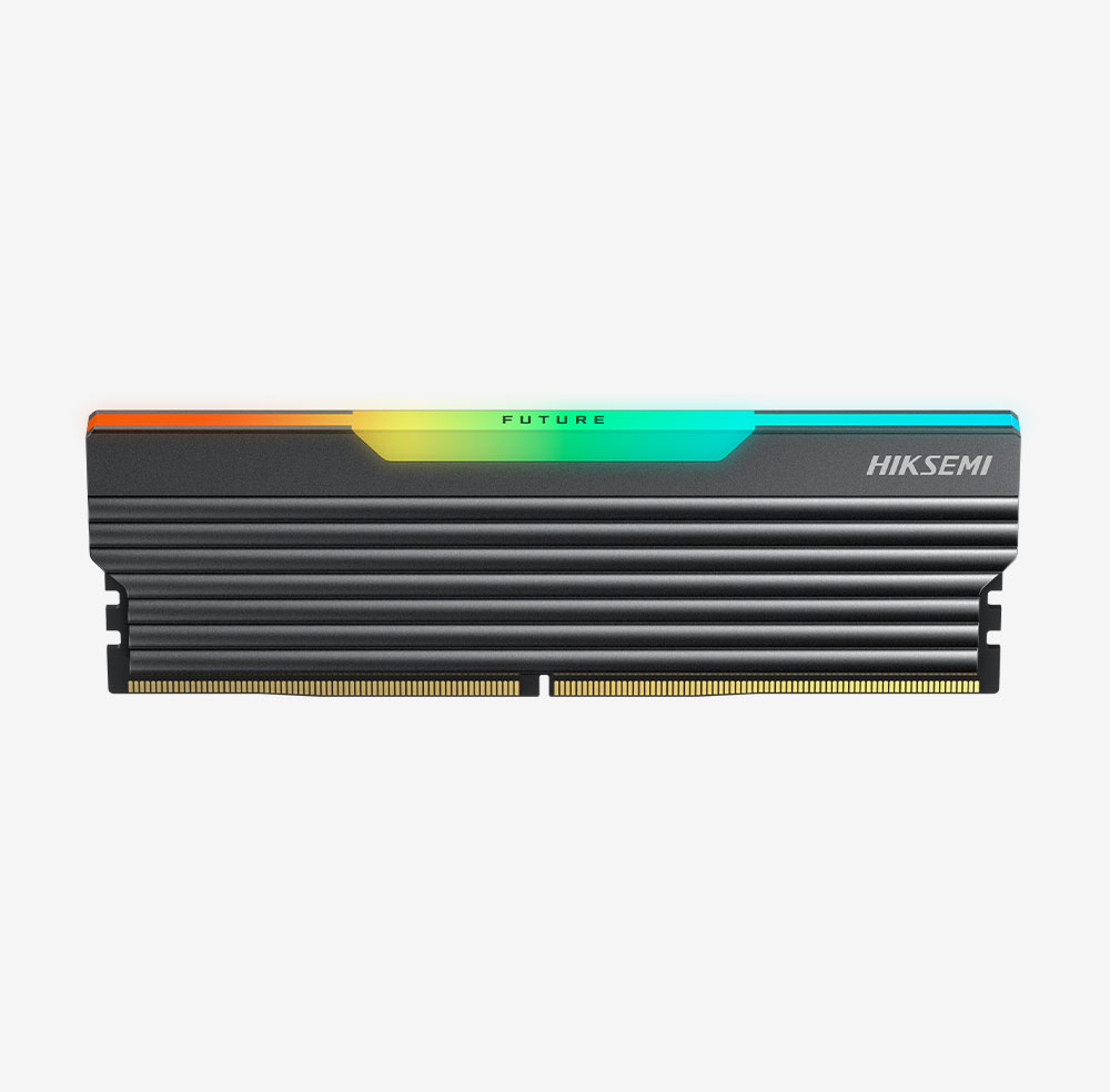 DDR4 16GB Hiksemi 3200MHz Future Black RGB y Disipador
