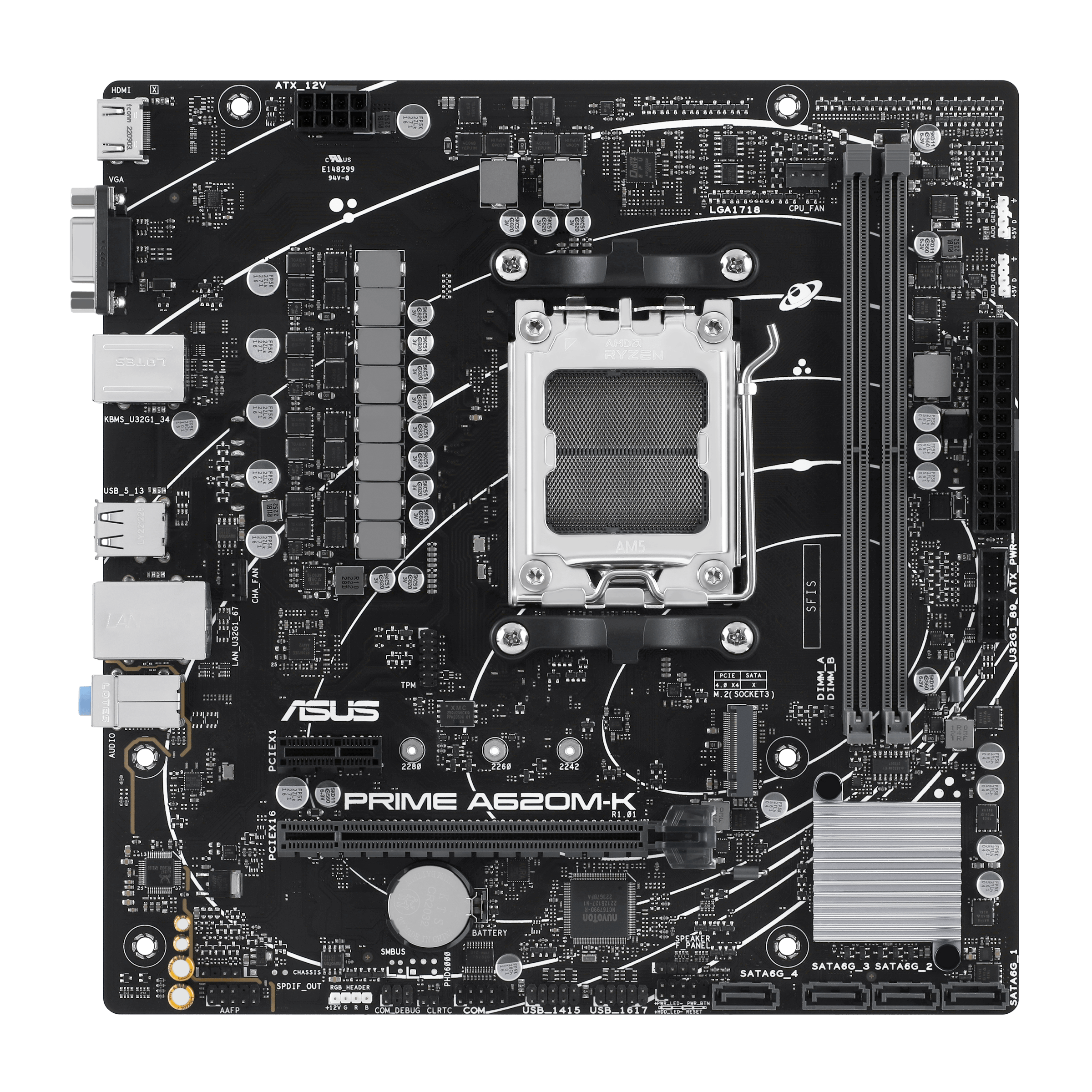 ASUS AM5 Prime A620M-K Box DDR5 M-ATX