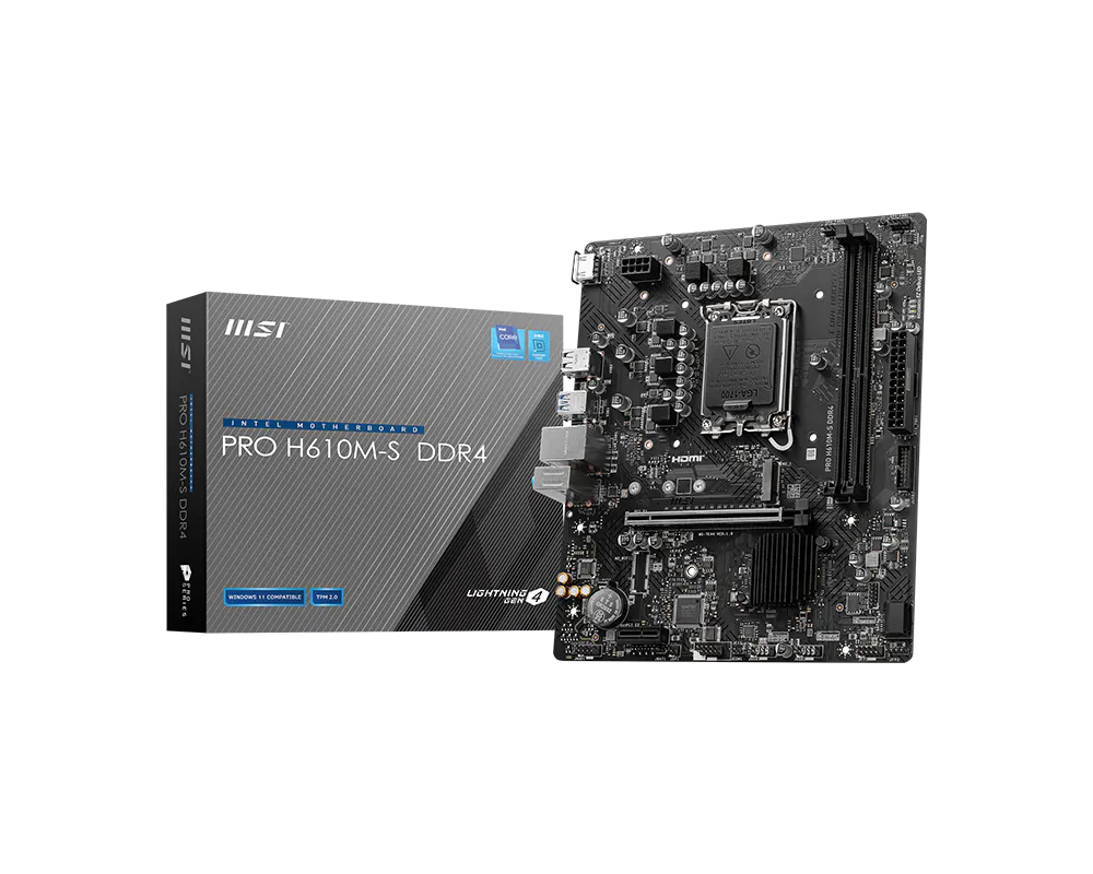 MSI S1700 Pro H610M-S DDR4 Box M-ATX