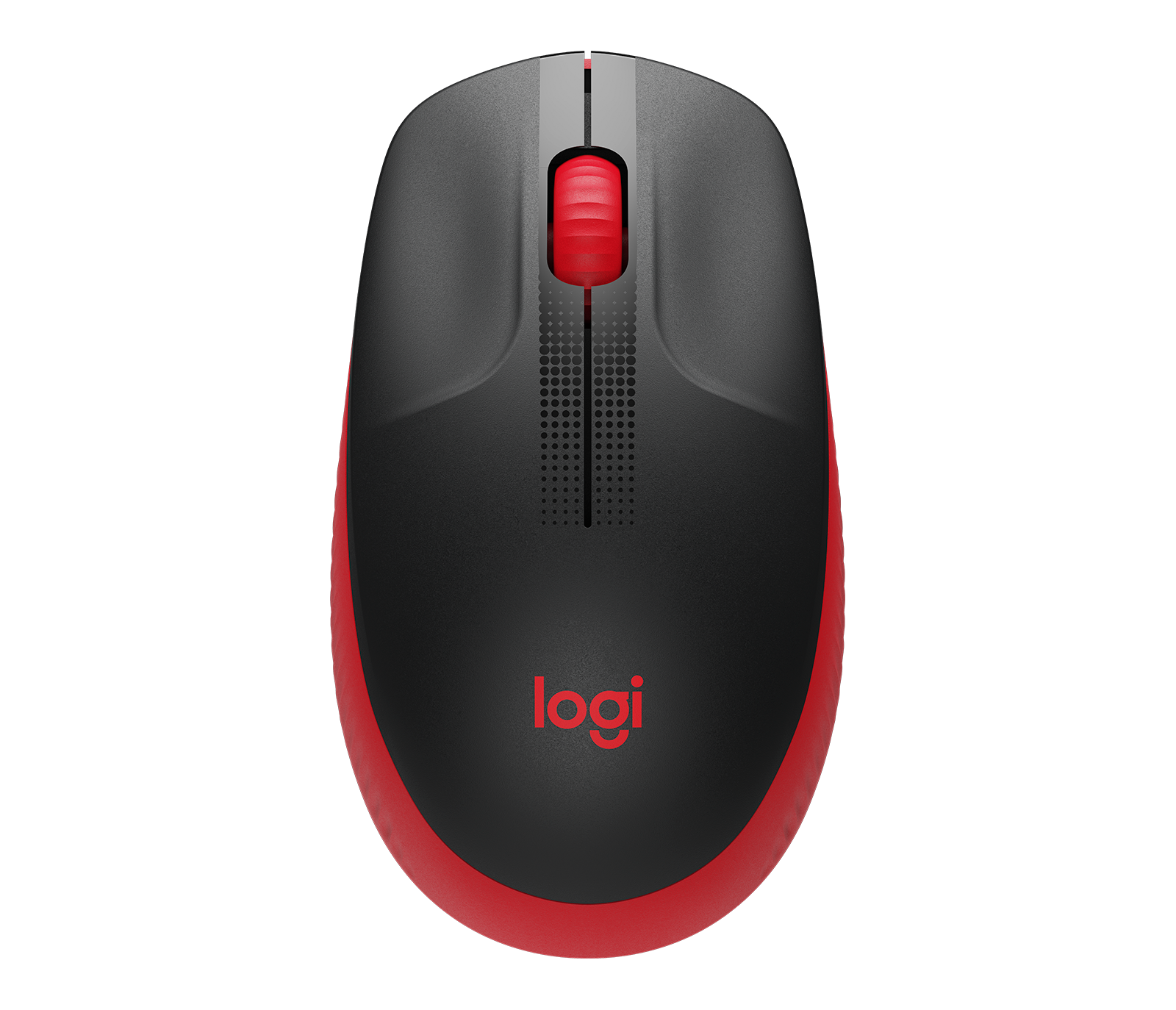 Mouse Logitech WIR M190 Black/Red