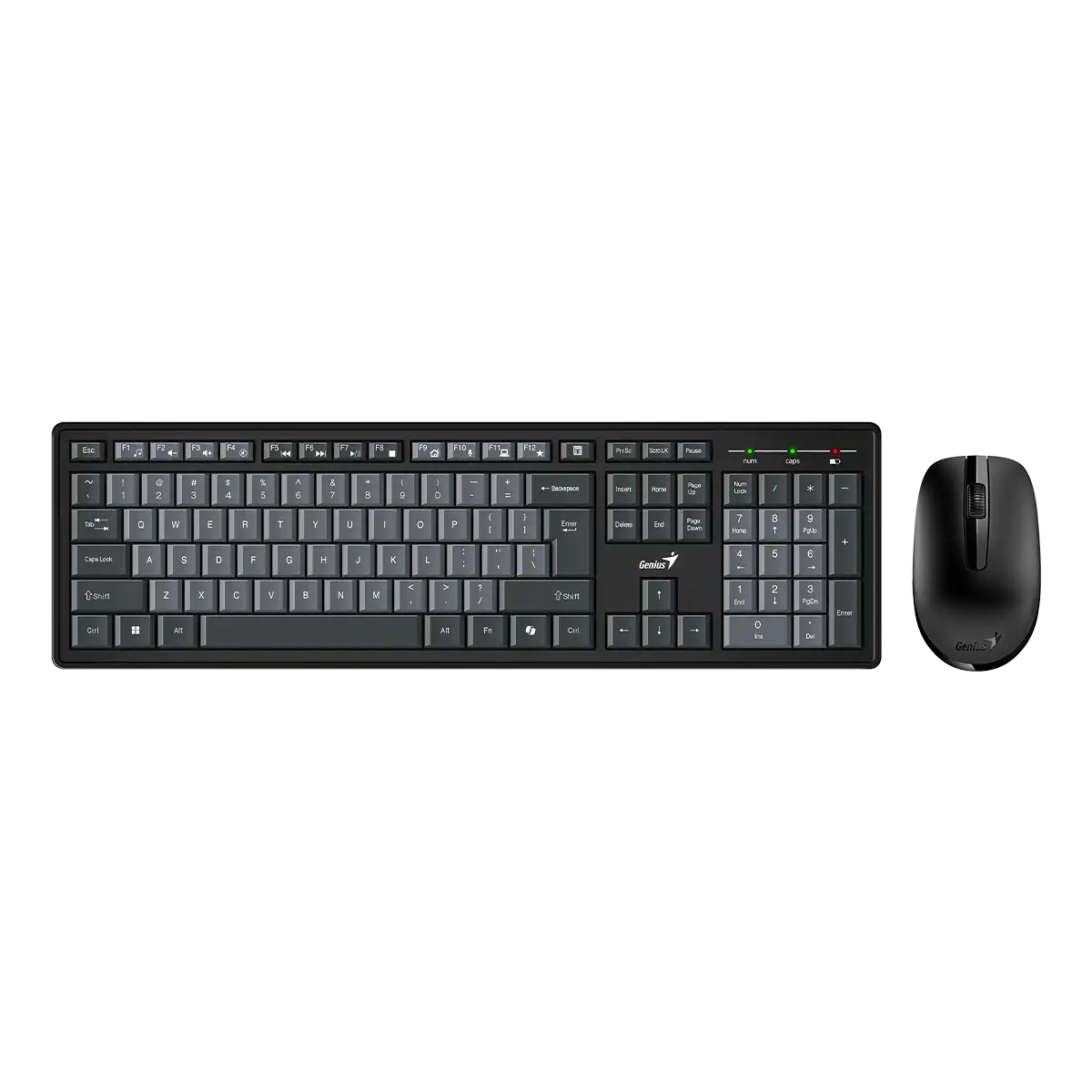 Teclado + Mouse Wireless Genius KM-8200 Black