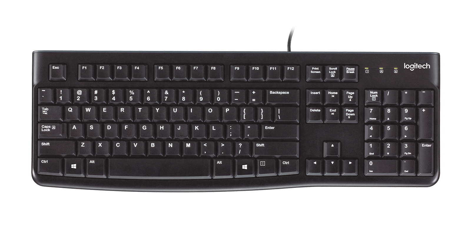 Teclado Logitech K120 Corded