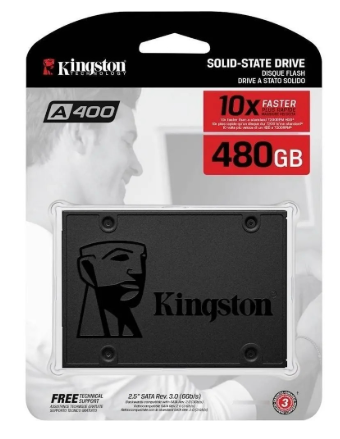SSD 480GB Kingston A400 SATAIII 2.5
