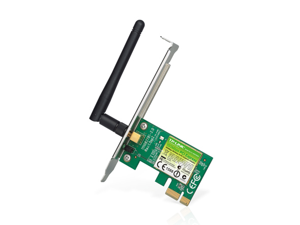 Placa de Red PCIe TP-Link TL-WN781ND 150Mbps