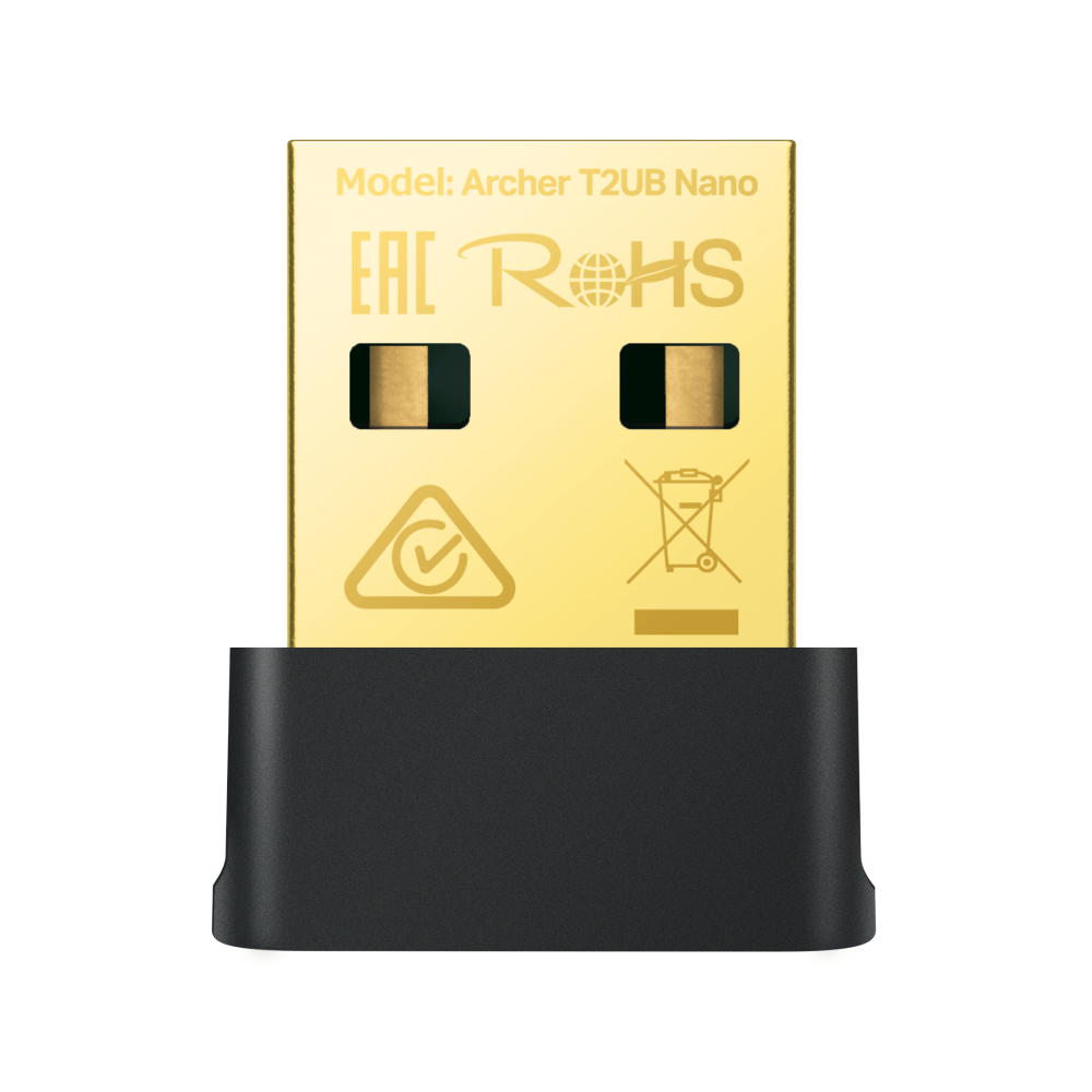 Placa de Red USB TP-Link Archer T2UB AC600 Dual Band (Nano)