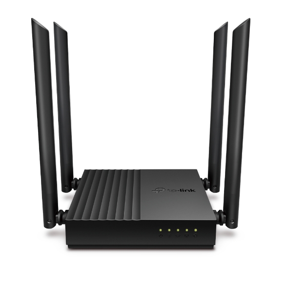Router 4P TP-Link Archer C64 AC1200 Dual Band MU-Mimo 4 Antenas