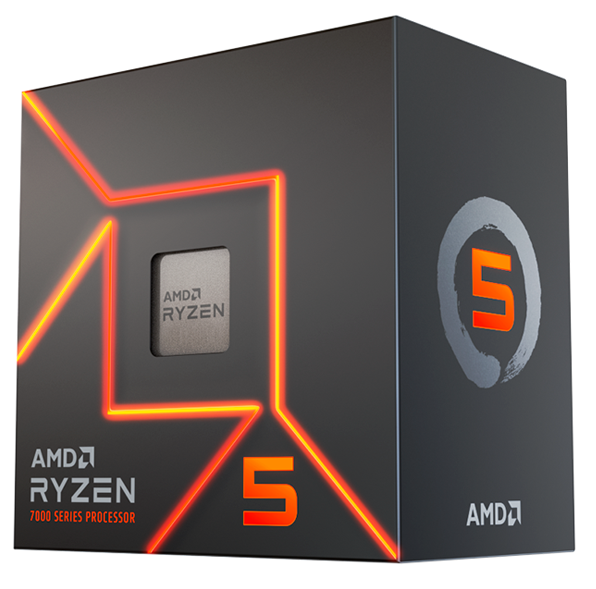 AMD Ryzen 5 7600 AM5 65W 32MB With Wraith